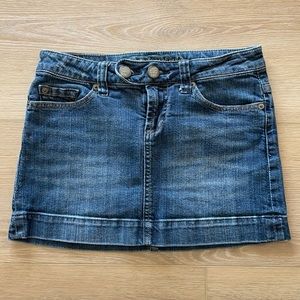 American Eagle denim skirt. Size 0